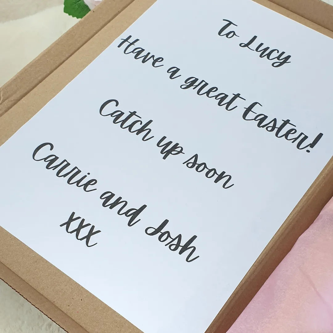 Easter Bunny Gift In A Card